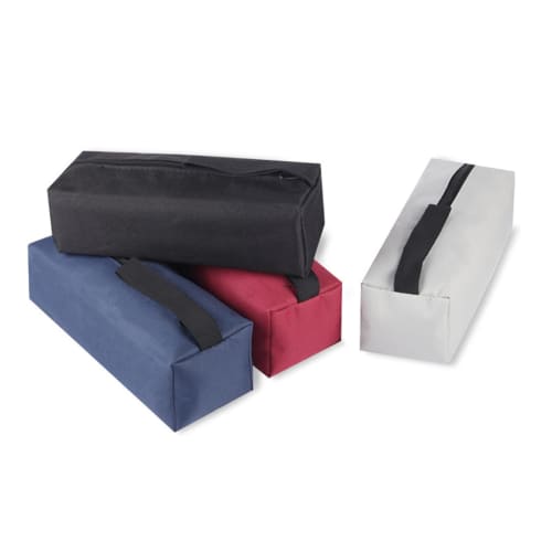 Joebo Tool Pouch, Small Tool Case, Tool Bag, 25cm x 8cm x 9cm, Set of 4 Colors, Made of 600D Oxford Cloth Fabric, Waterproof, Wear-Resistant, Compact