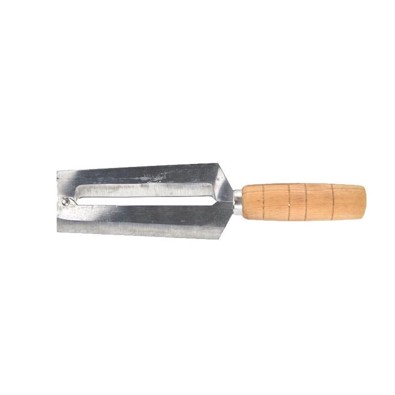 Traditional Wooden Handle Stainless Steel Peeler