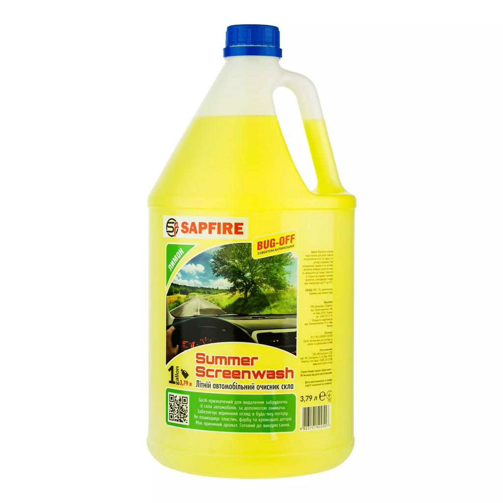 Летний омыватель стекла SAPFIRE Summer Screenwash 3,79 л