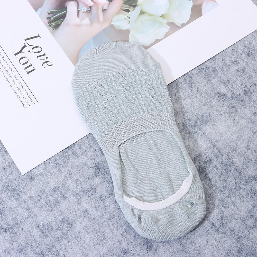 Women Non-slip Breathable Low Cut Cotton Ankle Hosiery Boat Socks