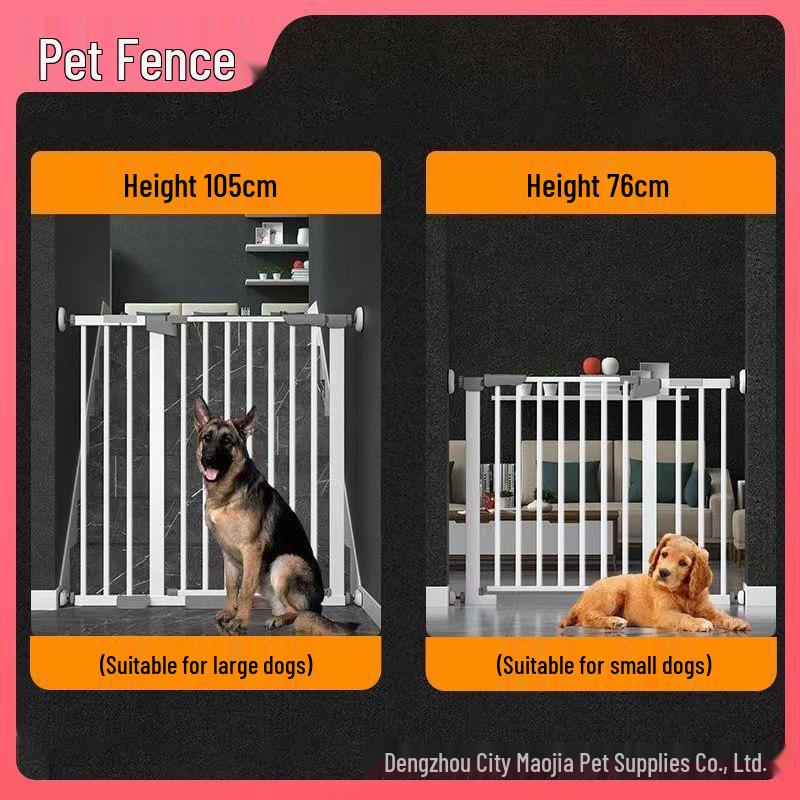 Indoor Pet Gate & Stairway Guard - No Drill Dog Fence & Playpen