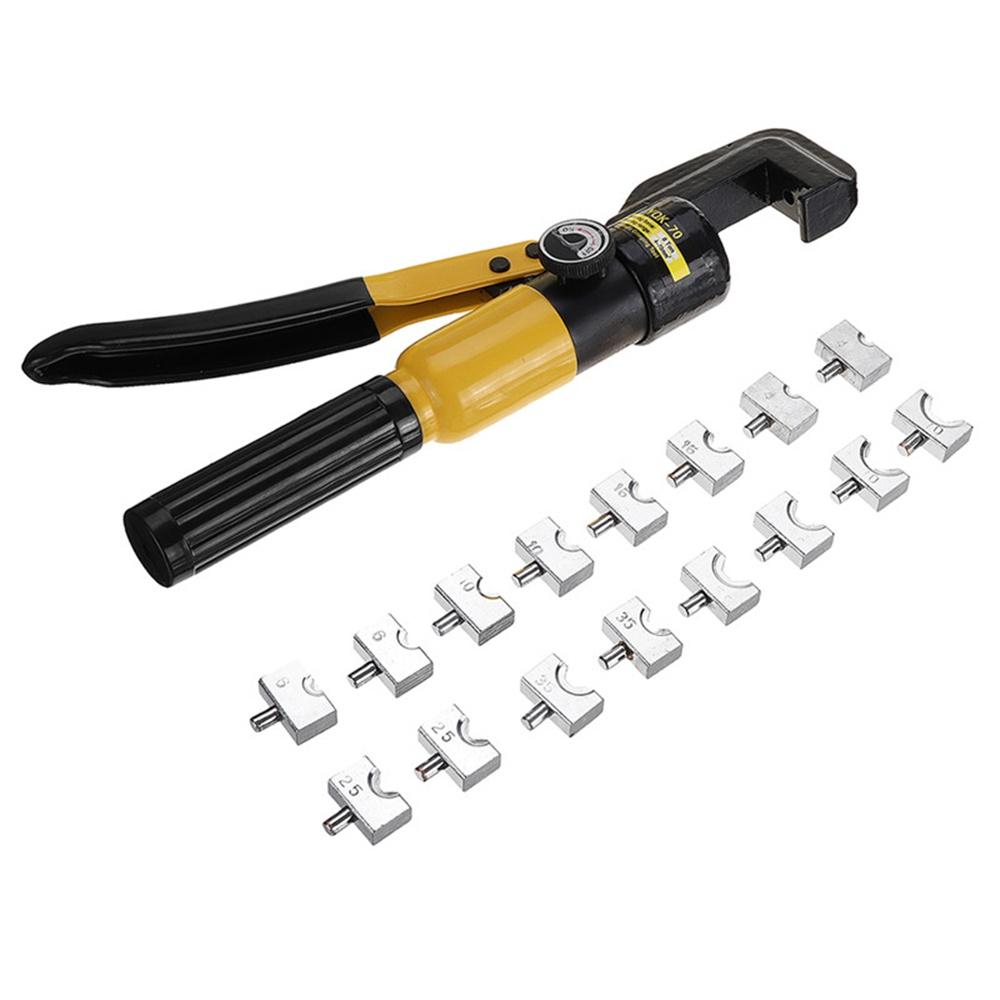 Hydraulic Crimping Tool Cable Lug Crimper Plier Hydraulic Compression Tool YQK-70 4-70mm2 Pressure 5-6T