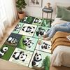 Panda Party Wohnzimmer Rutschfeste Bereichsmatte Weicher Teppich für Schlafzimmer Spielzimmer Sofa Büro Heimdekoration Fußmatte Weihnachtsgeschenk C929494