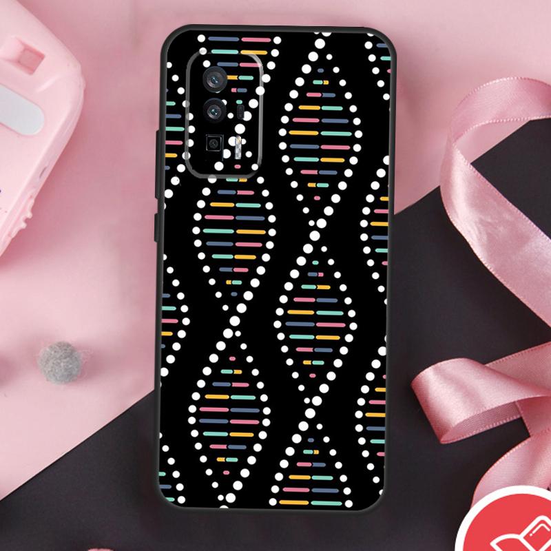

Retro DNA Science Illustration Case For Xiaomi 13T 11T 12T Pro 12 Lite 13 14 Ultra POCO F6 F5 M6 X3 X5 X6 Pro F3 M5s Cover POCO M6 Pro