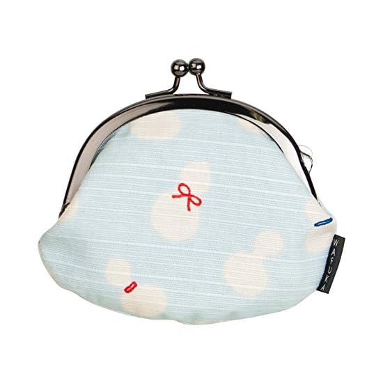 Wafuka 2.6-inch Gamaguchi (Clasp) Pouch Coin Purse (Gourd)
