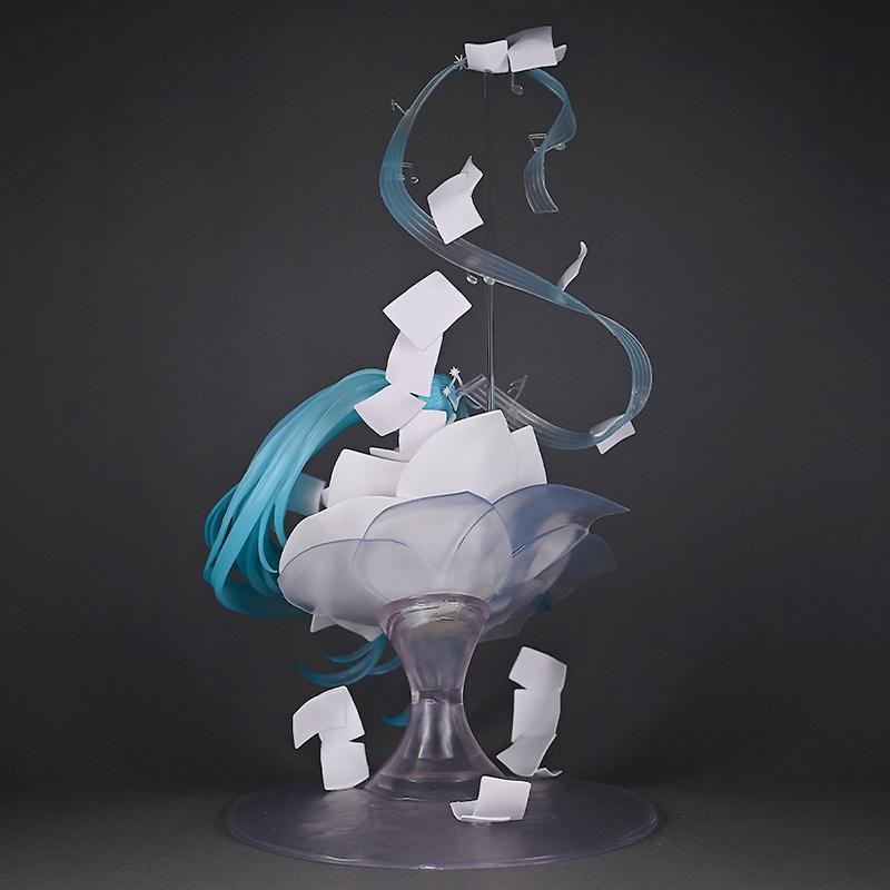 Hatsune Miku Nota Musicale Ver Figure Anime Modello Statico Statua Telaio Decorazione Scrivania Giocattoli Trendy Sorpresa Regali da Collezione