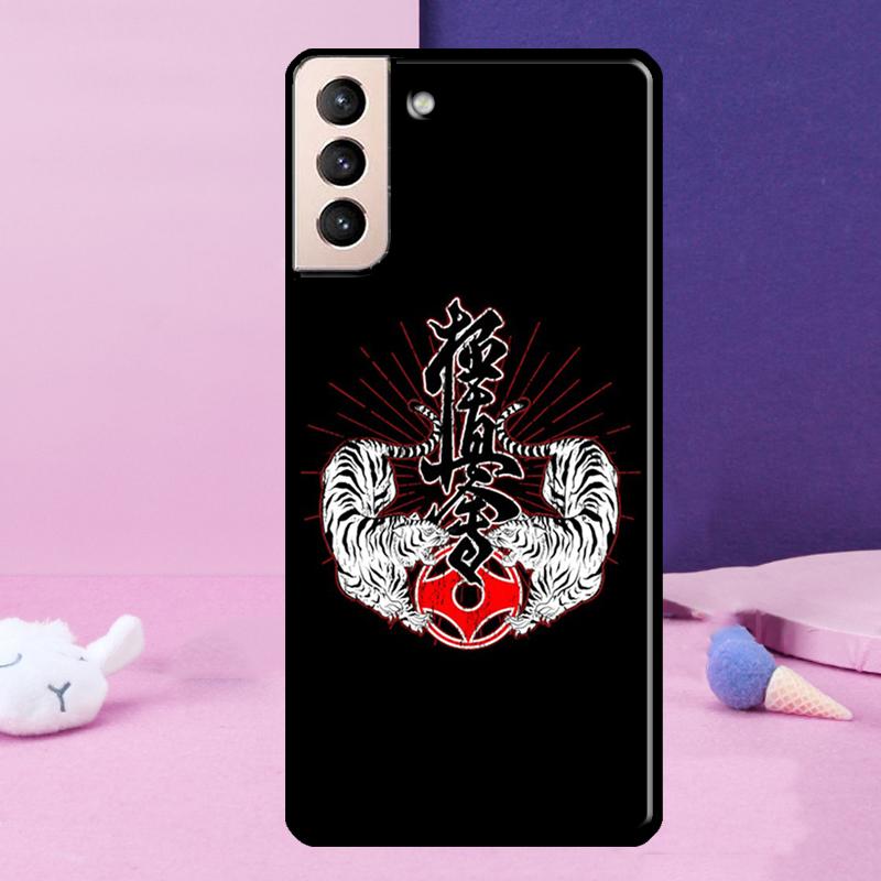 

Kyokushin Karate Symbol Phone Case For Samsung Galaxy S25 Ultra S23 S20 S21 S22 S24 FE S9 S10 Plus S24 Ultra Cover Galaxy S25 Plus