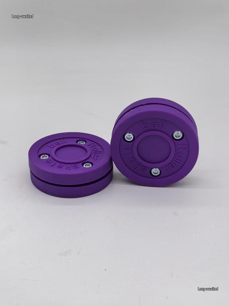 Ice Hockey Dual-Layer Training Ball for Roller and Field Games