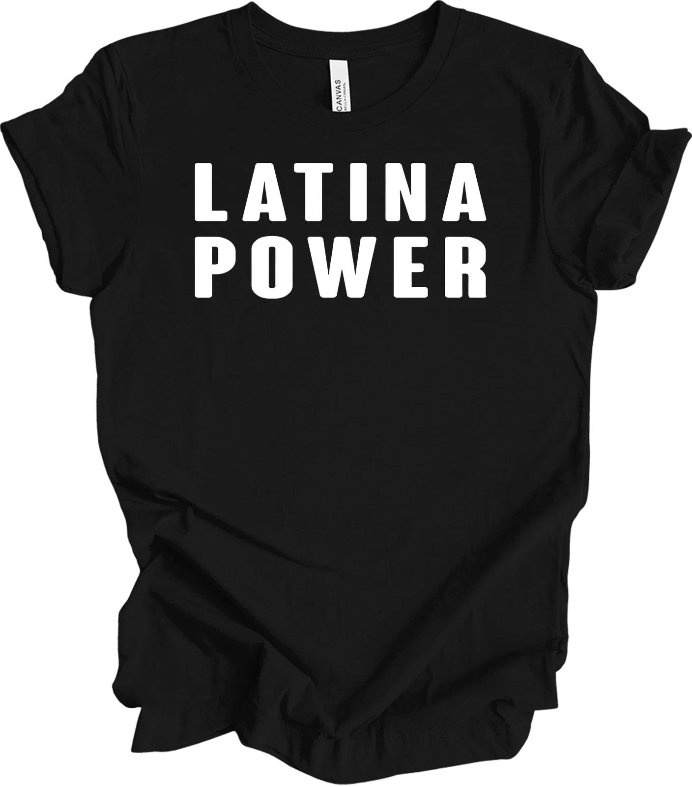Latina Power - Bold Empowerment - Feminist Latina Tee 4XL