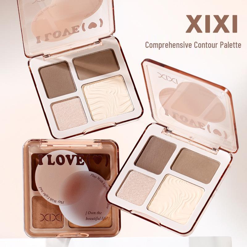 Xixi Sculpting Palette: Fine Powder, Natural Matte, Low Saturation, Ideal for Beginners and Students