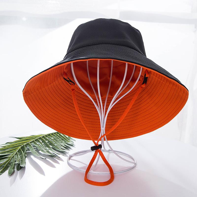 

Sun protection face protection UV protection sun hat children fashion beach Korean version bucket hat tide M（56-58cm）