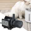 Small Fountain Pump Submersible Pump with 8 Adjustable Settings USB Rechargeable Water Pump for Fish Tank Outdoor Water Fountain