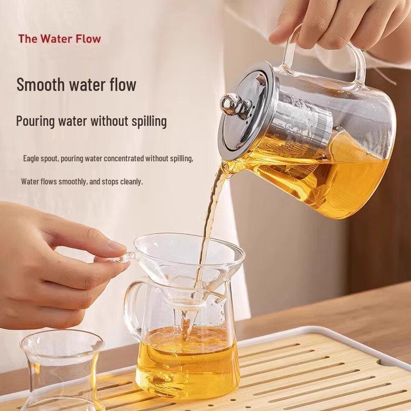 Shangqi 7-Piece Chinese Glass Tea Set