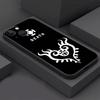 Silicone Phone Case for iPhone 8 14 Plus SE 6s 11 12 Mini XR 7 13 Pro Max Cases XS X 14 Pro Max 6 12pro Anime 1 Pieces Cover