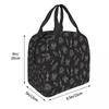 Kabyle Jewelry Amazigh Africa Ethnic Style Insulated Lunch Bag for Women Kids Portable Food Boxes Thermal Lunch Box Tote