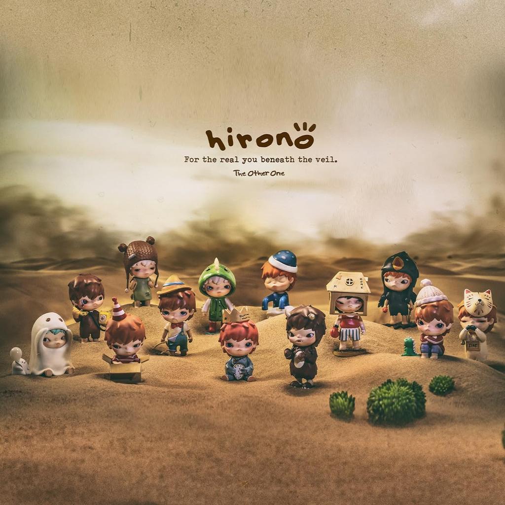 POP MART Hirono The Other One Blind Box Figures, Random Design Box Toys for Modern Home Decor