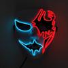 Glow Party Cosplay Mask Neon Mask Led Mask Masque Masquerade Party Masks Led Light Up Props Glow In The Dark Costume Supplies