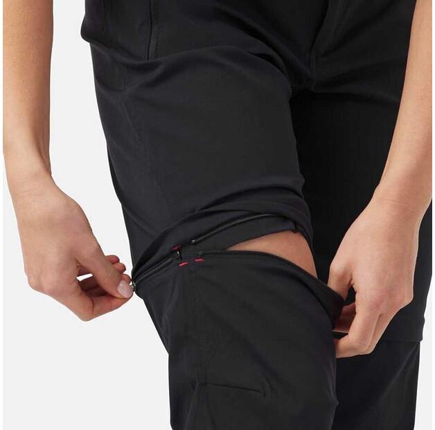 Брюки Odlo Zip-Off Wanderhose WEDGEMOUNT черный