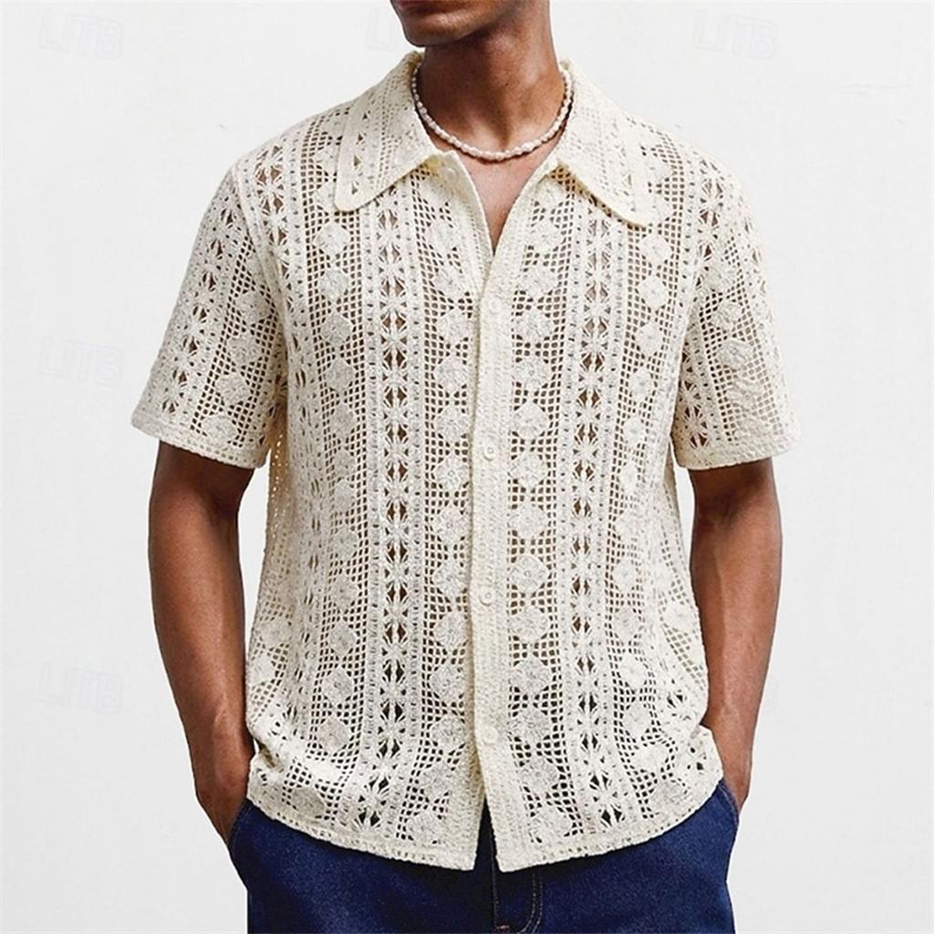 Men's Casual Short-Sleeve Shirt