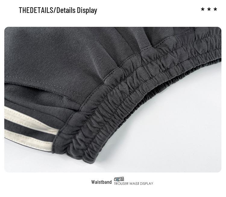 2025 Boys' Fleece-Lined Sweatpants: Thick, Handsome, Loose Fit for Autumn/Winter