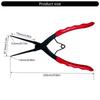Professional Long Nose Circlip Snap Rings Pliers Extension Tool Clamps for Hard To Reach Places Ergonomic Comfort Handle