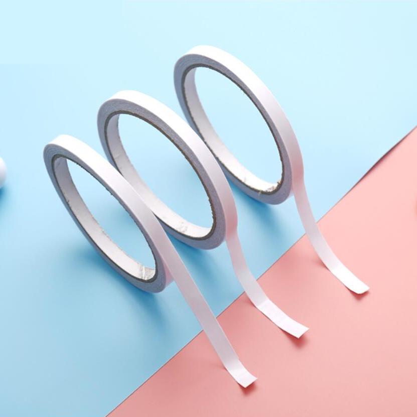 Transparent Double-Sided Tape - Ideal for Students, Kindergarten Projects, Crafts & Office Use