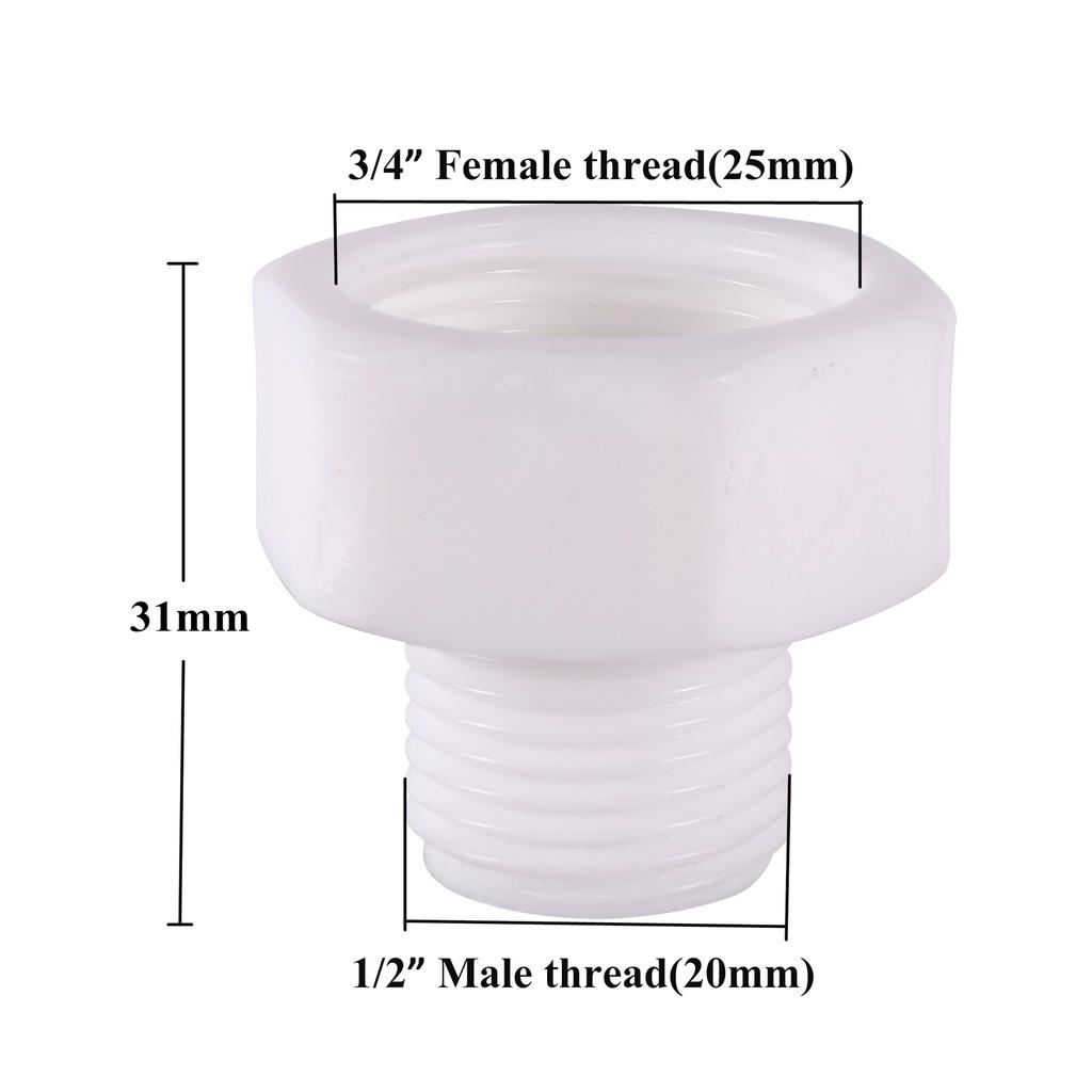 1/2" 3/4" Male/Female Thread Reducing Connector Water Faucet Washing Machine Adapter Garden Irrigation Coupling Fitting