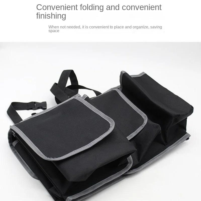 SUV Trunk Storage Bag, Car Seat Back, Oxford Cloth Hanging Bag, Multifunctional Car Storage Bag, Car Interior Accessories