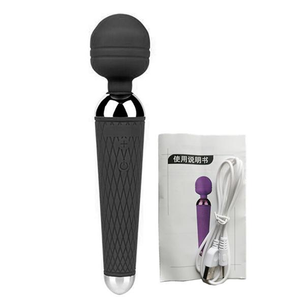 Multi-Speed Powerful Magic Wand Vibrator USB Charge AV Stick Female G Spot Massager Clitoris Stimulator Adult Sex Toys for Woman
