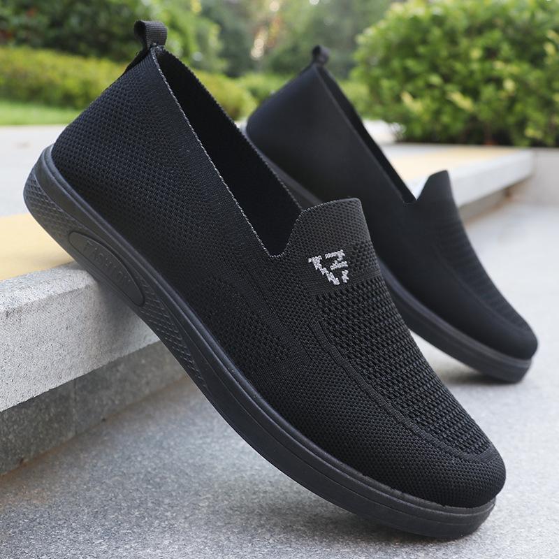 Fashion Men's Shoes 2025 Casual Sneakers Free Shipping Shoes Slip-on Breathable Summer Shoes