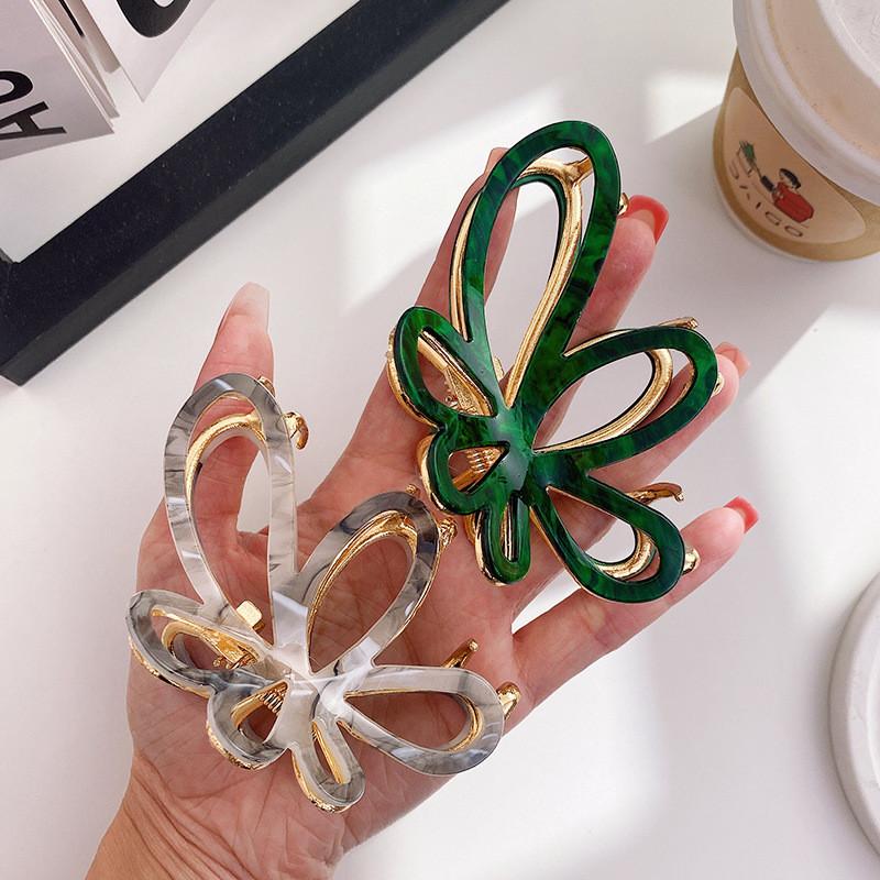 Elegant Butterfly Design Hair Claw For Women In Various Stylish Colors And Sizes