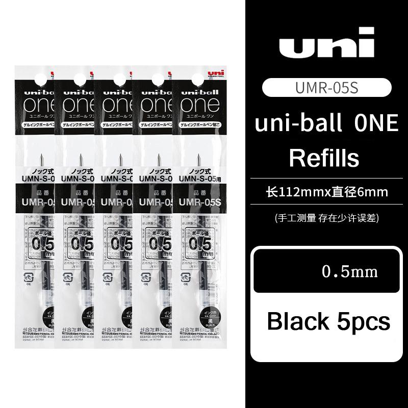 Uni Ball One Gel Pen UMN-S 0.5mm Thick Colorful Ink Handwriting Marking Pens, Japanese Stationery Awards Canetinhas Para Colorir
