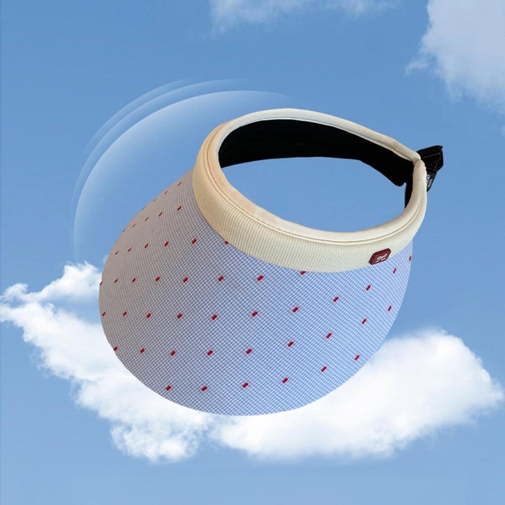 Sweet Empty Top Cap Anti-UV Visor Cap Simple Woman Sun Hat  Travel