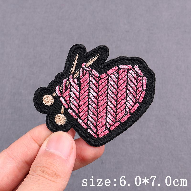 Letters Slogan Embroidery Patch Iron On Embroidery Patches For Clothing Thermoadhesive Patches On Clothes Book Lover Patch Decor