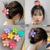 Spring Summer New Candy-colored Grab Clip Sweet Flower Hair Card Girls Fashion Headwear Women Elegant Sexy Hairpin Shark Clips