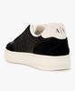 Armani Exchange Men'S Embossed Logo Leather Sneakers _Black_A416175004