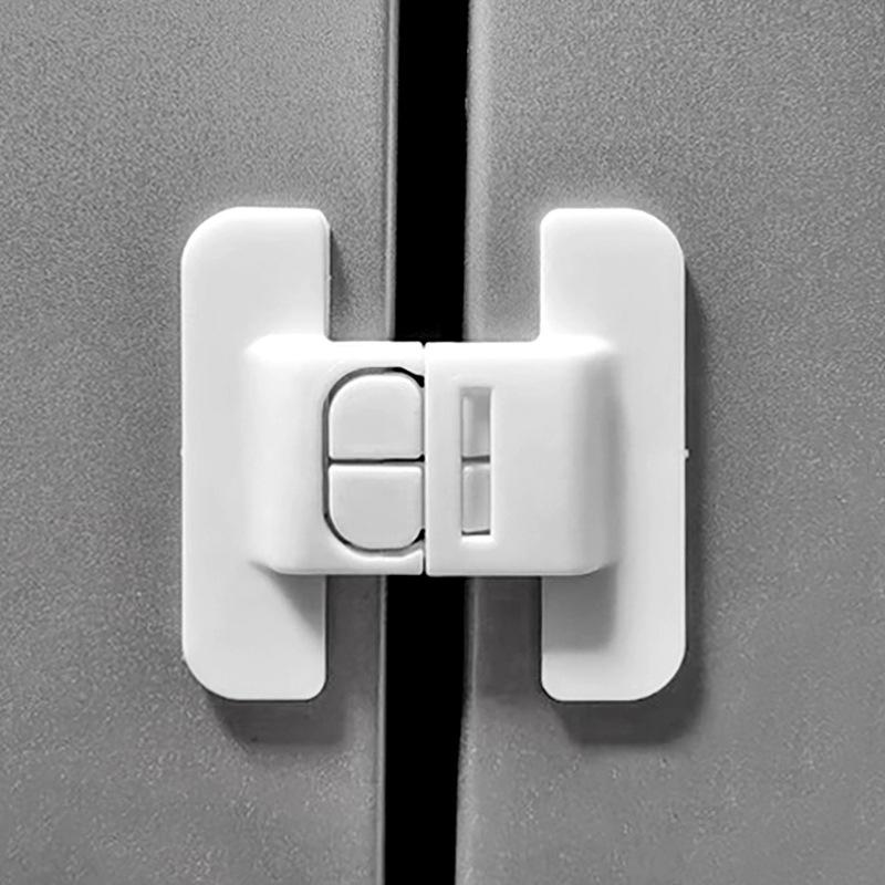 Kühlschranktürschließer, Schrankfachschublade, Sicherheitsschloss, Schiebetürschloss, kein Stanzen, Kühlschranktürschloss, Babysicherungsschnalle