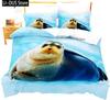 3D Sea Lion Duvet Cover King/Queen SizeCute Cartoon Sea Lion Sleeping Print Bedding Set For Kids Boysocean Animals Quilt Cover