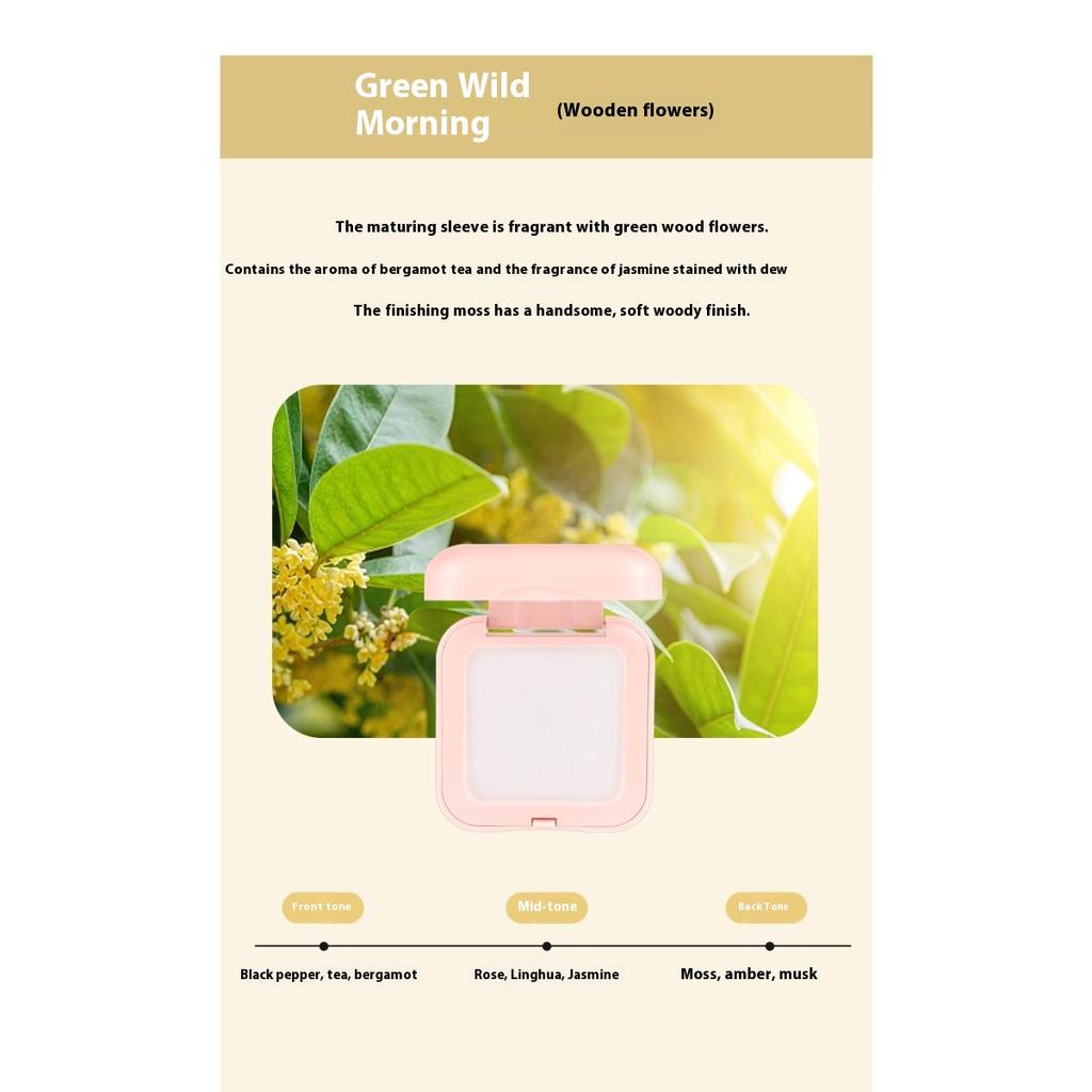 Elegant Solid Perfume The Charming Smell Refreshes The Heart and Exudes Vitality Fragrance Balm