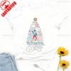 Merry Christmas Nutcracker Squad Christmas Tree Shirt Holiday Ballet Tee Crewneck Casual Style  Allmatch Printed Tshirt Tops