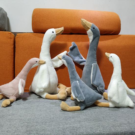 40/50/60cm Sleeping Accompany Adorable Exquisite Long Neck Cute Goose Soft Throw Pillow Plush Doll
