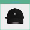 Arctic Bear Embroidered Baseball Cap With Wide Brim And Adjustable Fit For Sun Protection