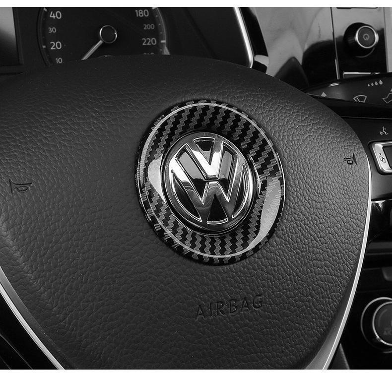 efg1 New for Volkswagen Golf 4 mk5 Sharan Passat b8 b5 VW Polo 6R Tiguan Car Steering Wheel Stickers