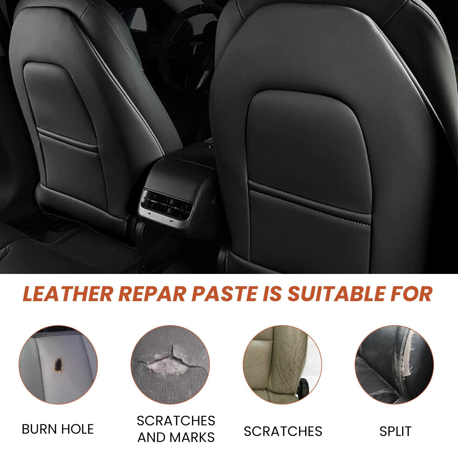 Кожаная паста-наполнитель для заполнения или ремонта дыр — фото 4