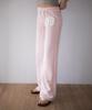 ROSEFRANTZ Patchwork Bootcut Sweatpants [Pink]