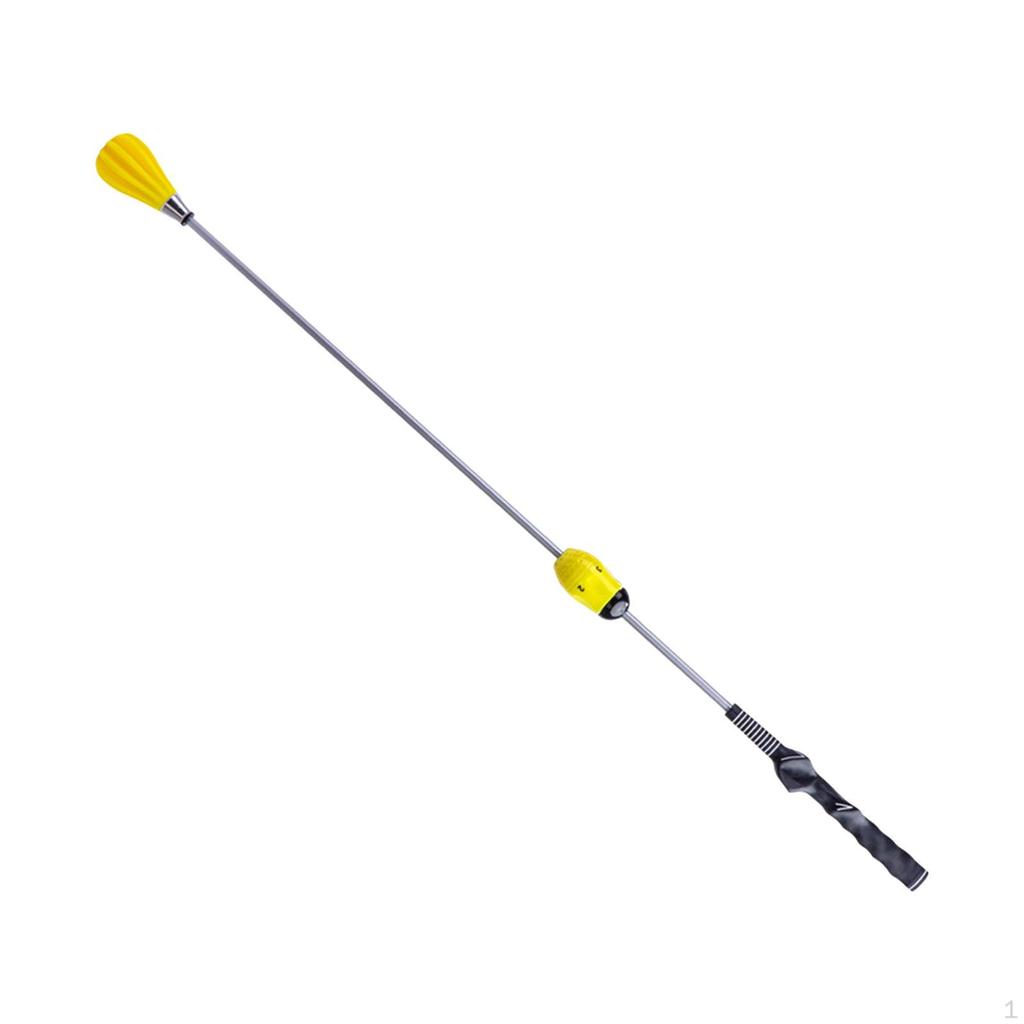Golf Swing Trainer Practice Equipment Adjustable for Adult Training Aid Warm up