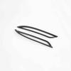 For Tesla Model Y 2020-2022 2PCS Carbon Fiber Rear Fog Lamp Light Cover Trim