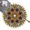 Ethnic Style Circular Carpet Balcony, Coffee Table Living Room Carpet Large-sized Carpet