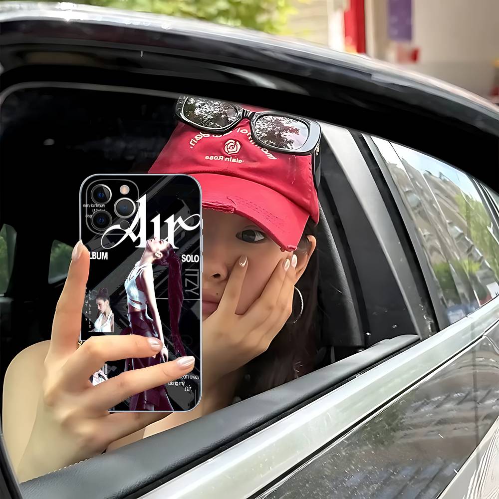 Singer Idol I-ITZY For IPhone 17 16 15 14 13 12 11 Pro Max Plus Mini Funda For Transparent Cover