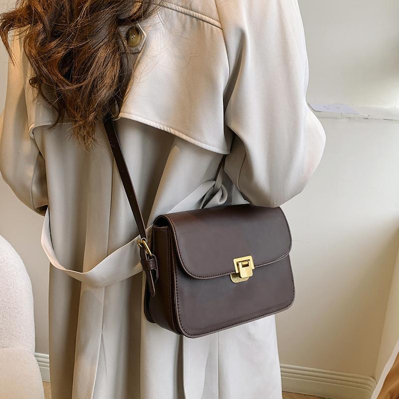 Chic Street Style Pu Leather Shoulder Bag For Women 2024 Fashion Forward Crossbody Purse